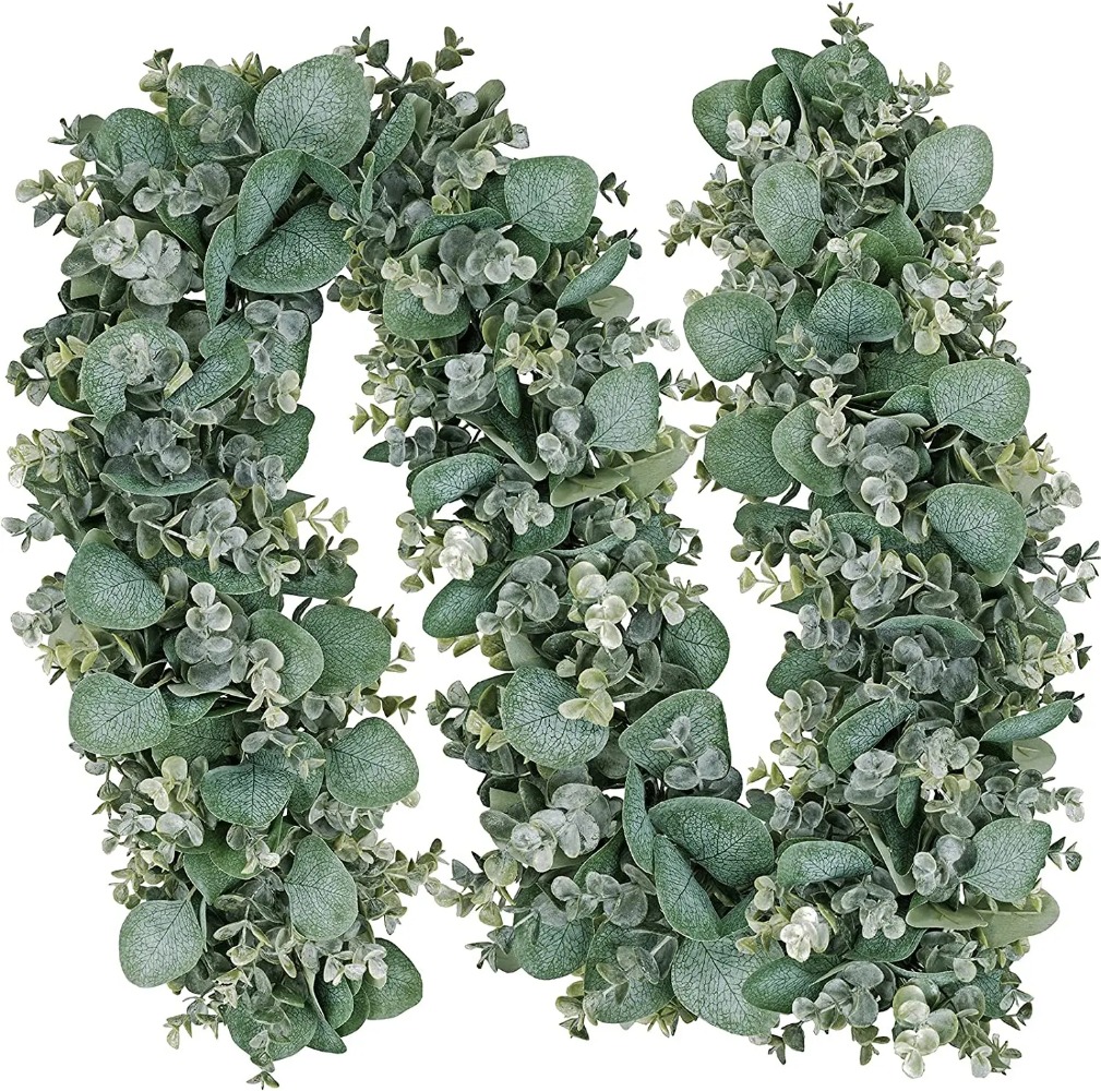 Eucalyptus Preserved - Longo Faux Misto De Eucalipto Deixa