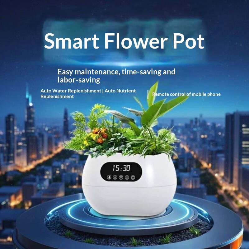 Flower Supplies - Vaso de Flores Inteligente com Irrigação