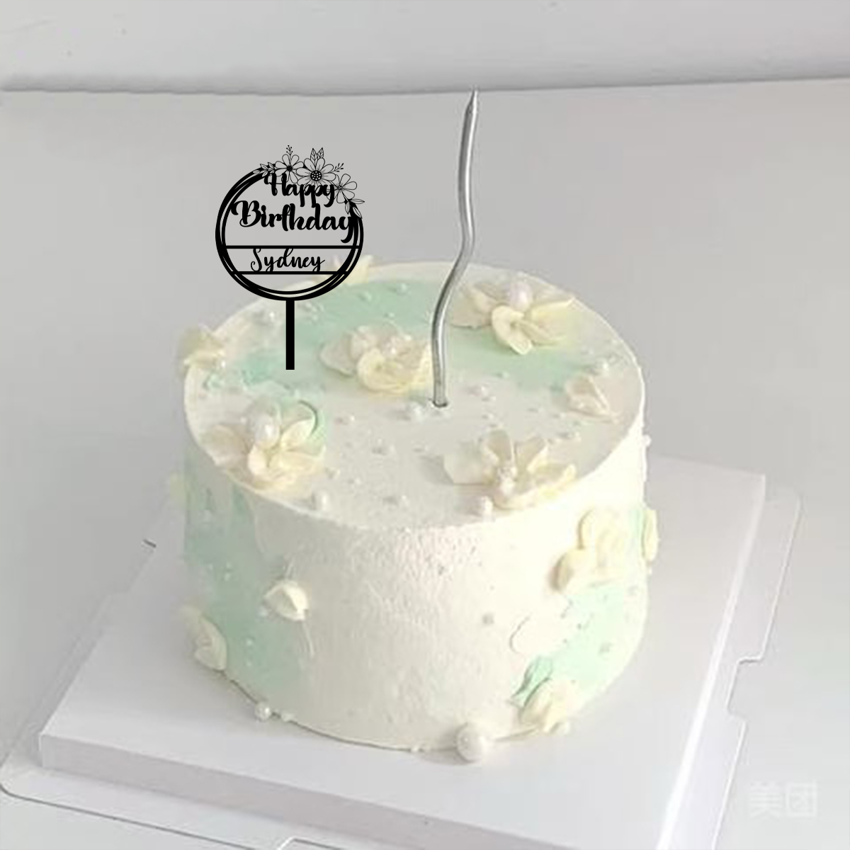 1PC Suporte de Bolo Personaliz - Flower Supplies avaliação e preço
