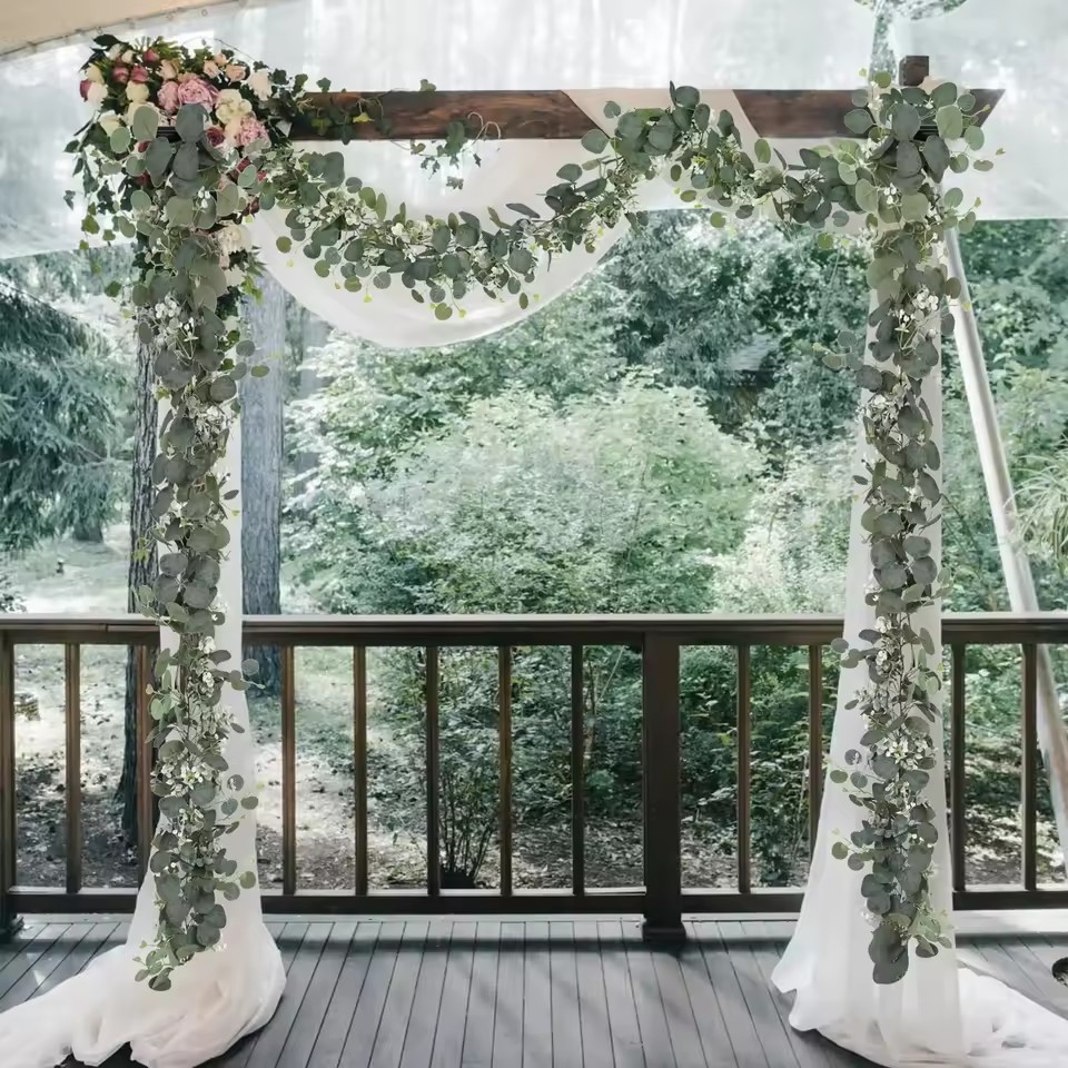 1 unidade de Guirlanda Artific - Eucalyptus Preserved avaliação e preço
