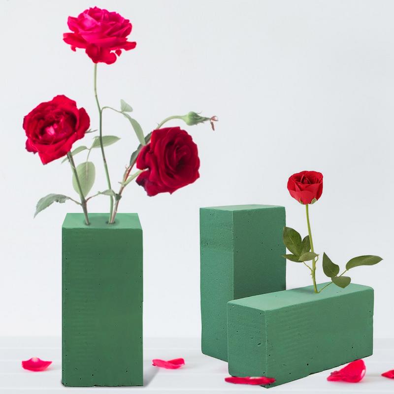 1 pçs verde floral espuma orga - Floral Foam Oasis avaliação e preço