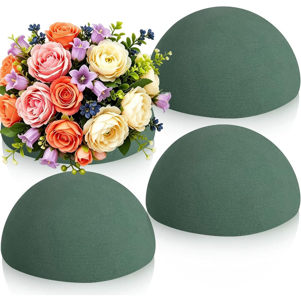 Espuma Floral em Meia Esfera p - Floral Foam Oasis avaliação e preço