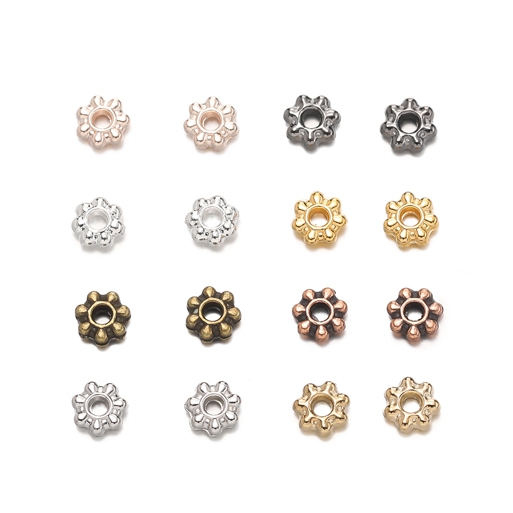 200 pçs/lote 4/6mm margarida f - Flower Supplies avaliação e preço