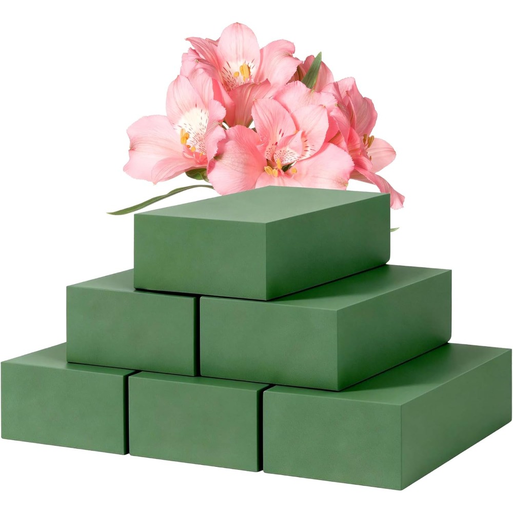 Blocos de Espuma Floral (6 Uni - Floral Foam Oasis avaliação e preço