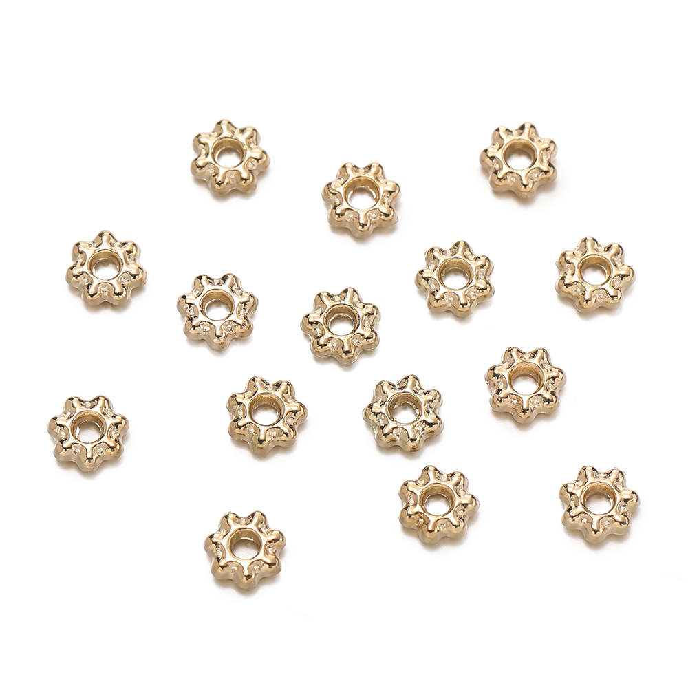 200 pçs 4/6mm liga floco de ne - Flower Supplies avaliação e preço