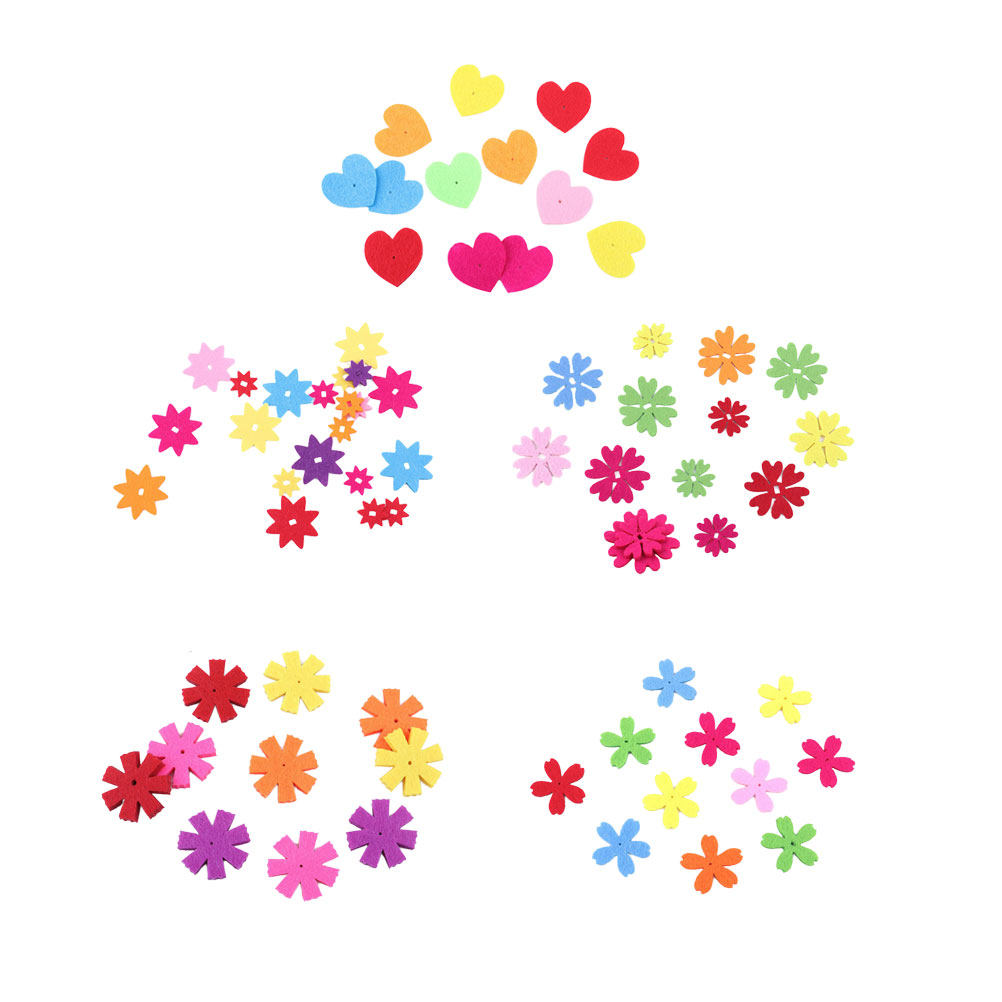 260 Peças de Flores Não Tecida - Flower Supplies avaliação e preço