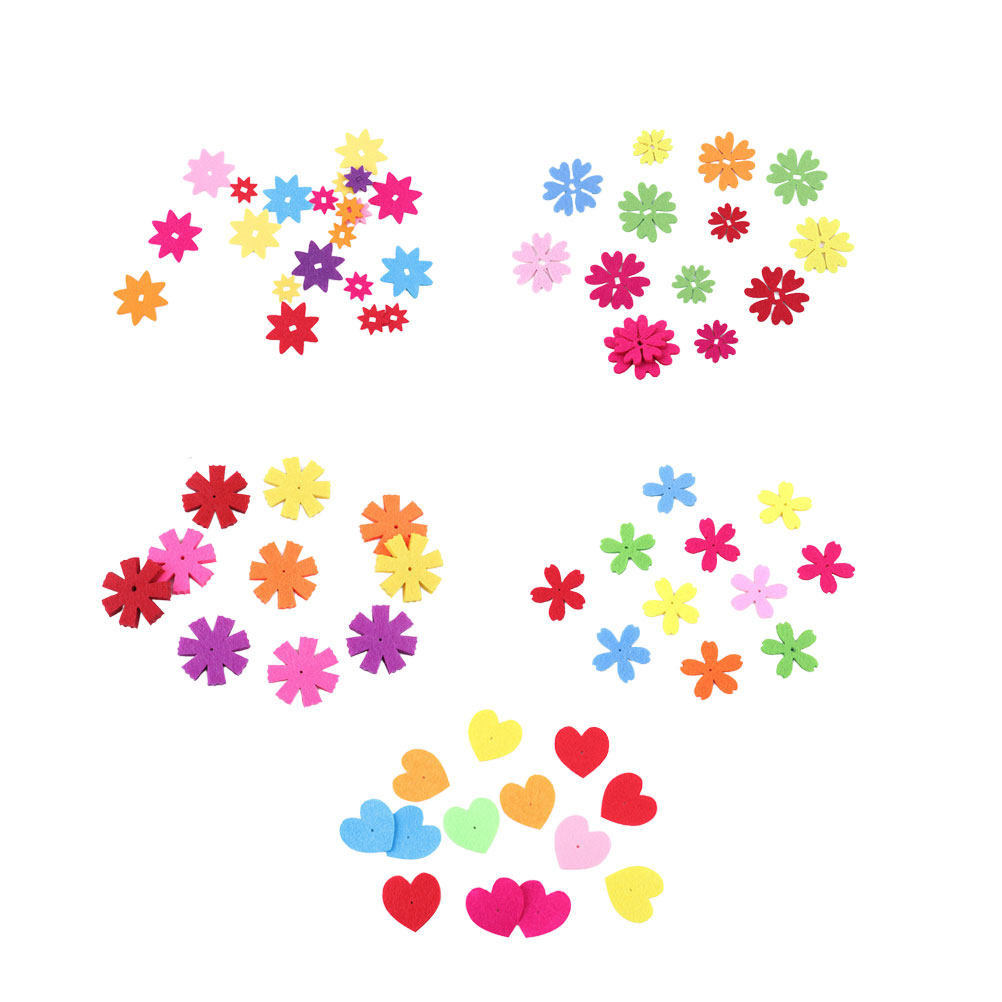 260 Peças de Flores Não Tecida - Flower Supplies avaliação e preço