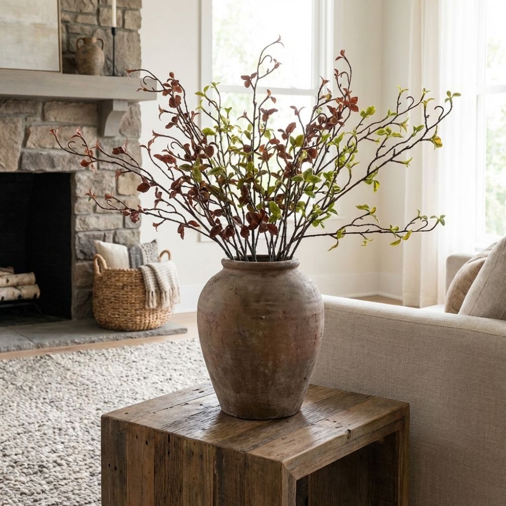 Galho Artificial de Salgueiro  - Branch Curly Willow avaliação e preço